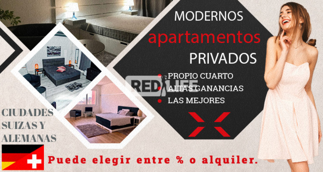 Un montón de apartamentos privados
