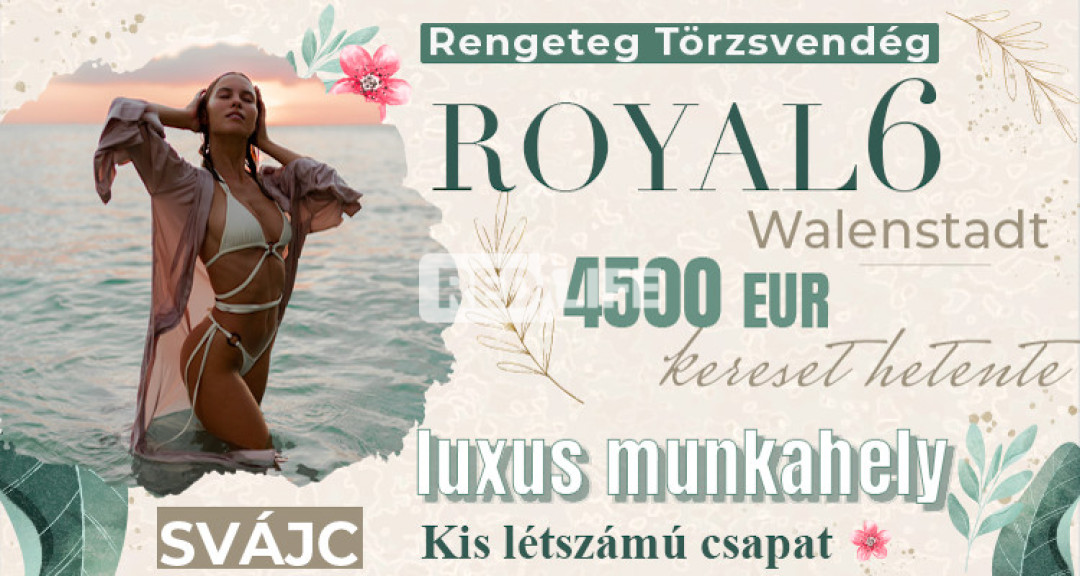 Erotikus munka a Royal 6